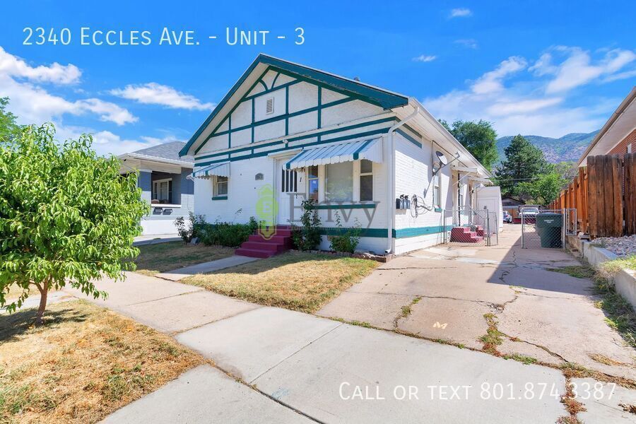 Charming 1 Bed - 1 Bath Pet Friendly Unit in Ogden! Available on May 13th! property image