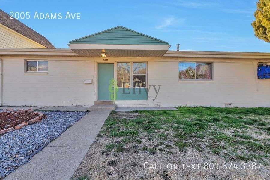 Charming Pet-Friendly 2 Bed - 1 Bath Tri-Plex Unit in Convenient Ogden Location! Available MAY 13th! property image